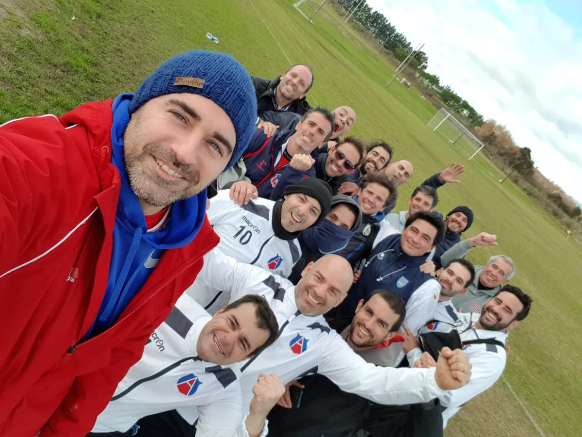 Foto de equipe de futebol de campo, 2018
